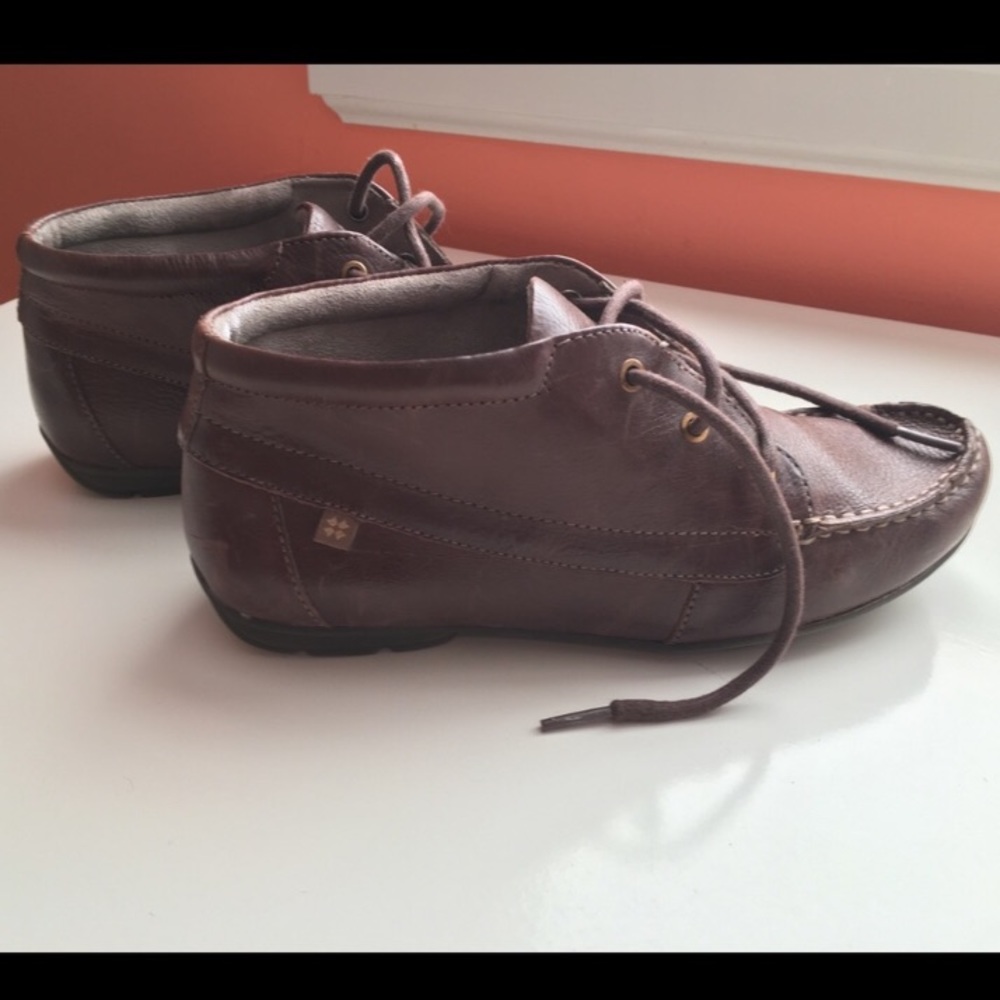 Naturalizer Leather Shoes Brown Size 8